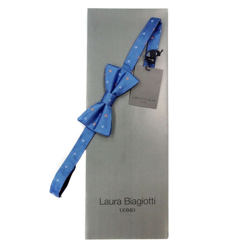 Голубая бабочка Laura Biagiotti в мелкую клеточку