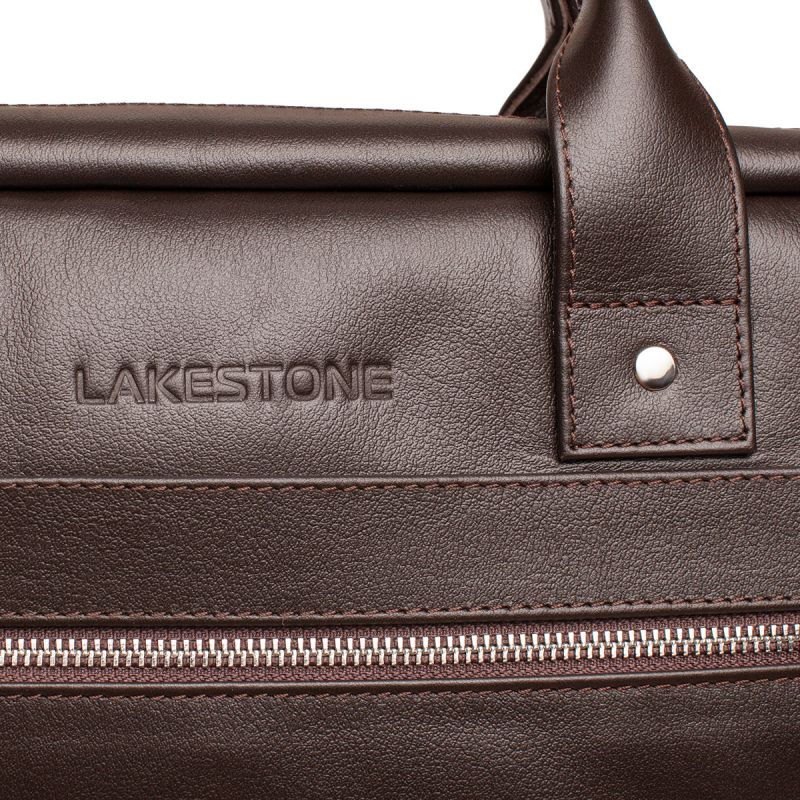 Кожаная сумка Lakestone Bartley Brown