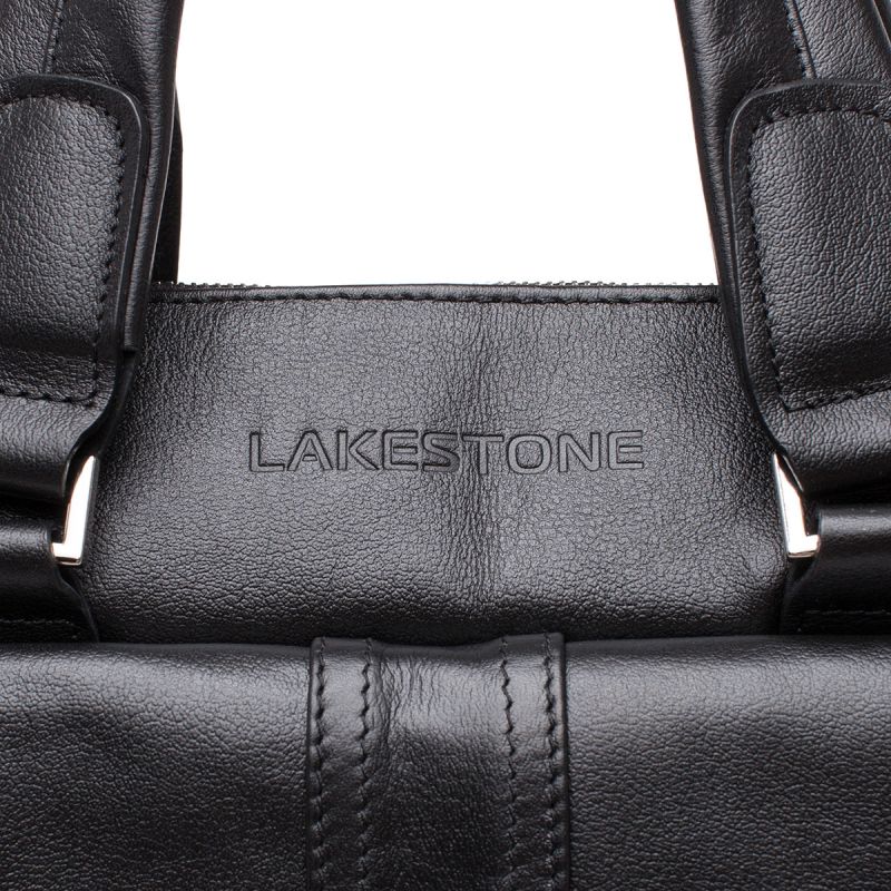 Кожаная сумка Lakestone Langton Black