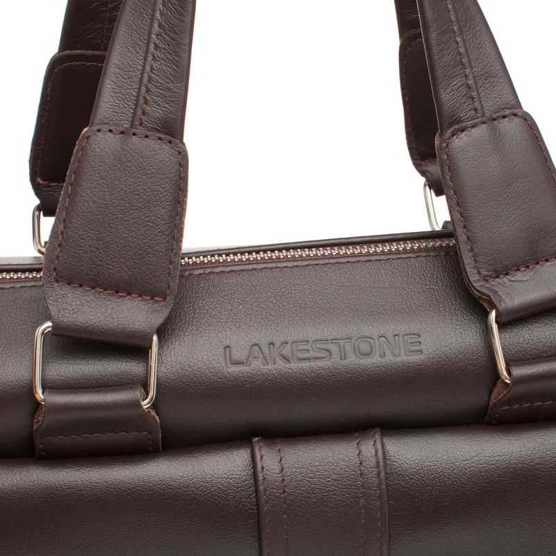 Кожаная сумка Lakestone Langton Brown