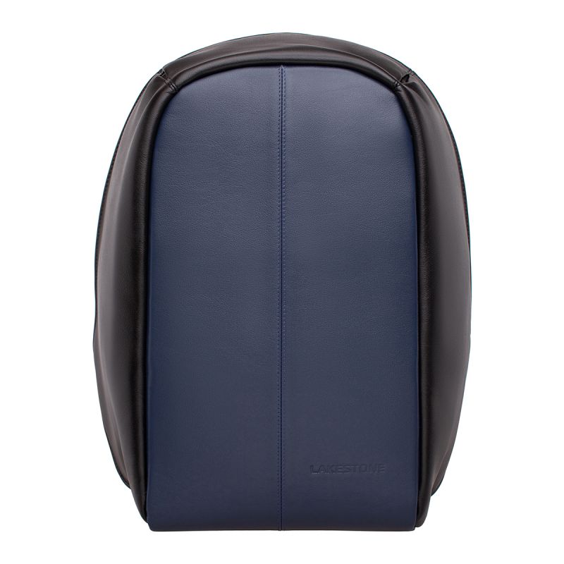 Кожаный рюкзак Lakestone Blandford Dark Blue/Black