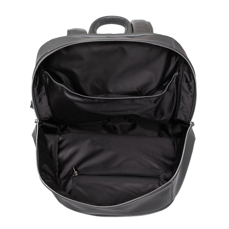 Кожаный рюкзак Lakestone Faber Grey