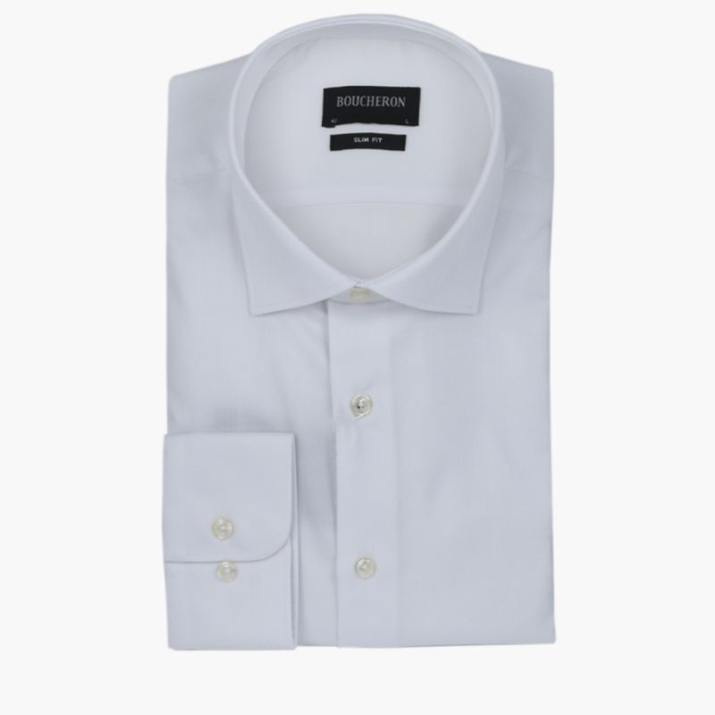Рубашка белая однотонная, non iron Рубашка белая однотонная, non iron