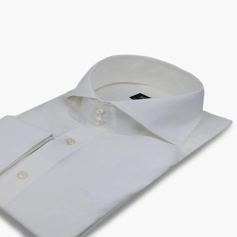 Рубашка шампань, приталенная и удлинённая, Non Iron