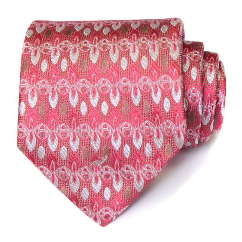 Красный галстук Emilio Pucci с узором