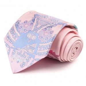 Шёлковый галстук Сhristian Lacroix в пастельных тонах