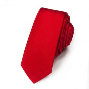 Красный галстук Laura Biagiotti без рисунка