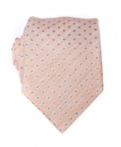 Розовый галстук Gianfranco Ferre в горошек