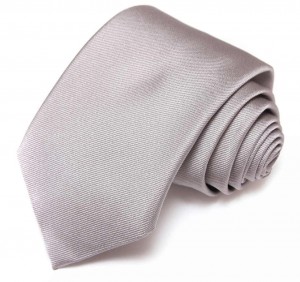 Серый однотонный галстук Gianfranco Ferre