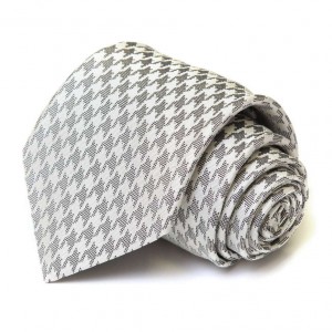 Серый галстук Gianfranco Ferre с графическим принтом